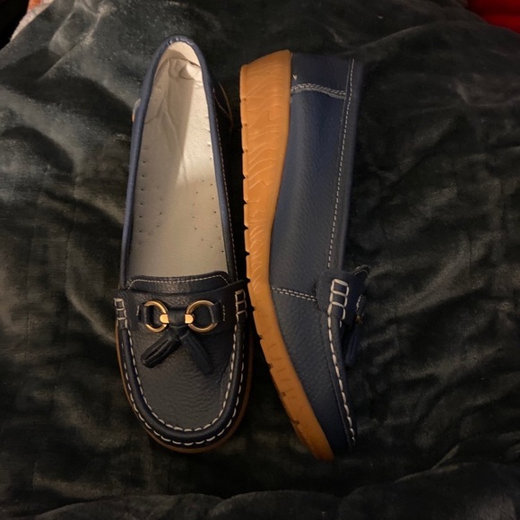 Brand new blue slip on shoes - Picture 6 of 6